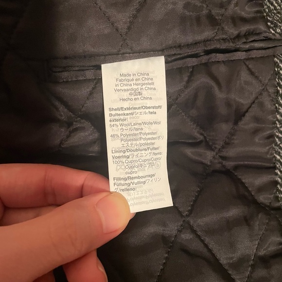 J. Crew Topcoat in Wool Blend with Eco-Friendly PrimaLoft 38R NWT - Picture 5 of 5